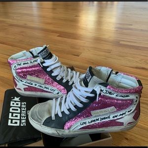 SOLD Golden Goose Slides